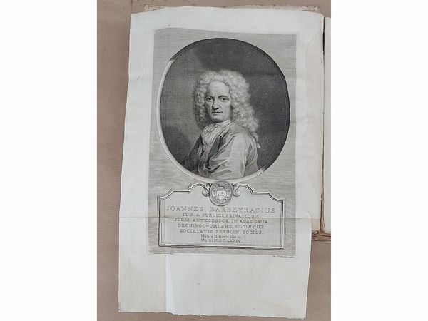 Samuel Pufendorf von Pufendorf, [Samuel] Le Baron De : Le droit de la nature et des gens  - Asta Libri Antichi e d'Arte - Associazione Nazionale - Case d'Asta italiane