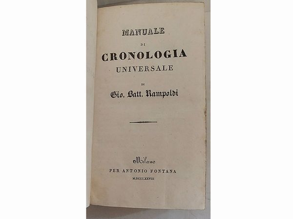 Lotto di libri d'epoca  - Asta Libri Antichi e d'Arte - Associazione Nazionale - Case d'Asta italiane