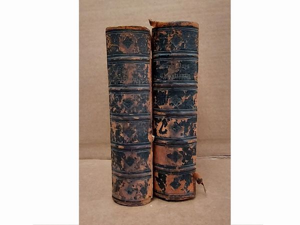 Lotto di libri d'epoca di argomento religioso  - Asta Libri Antichi e d'Arte - Associazione Nazionale - Case d'Asta italiane