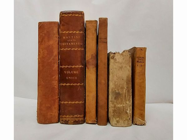 Lotto di libri d'epoca di argomento religioso  - Asta Libri Antichi e d'Arte - Associazione Nazionale - Case d'Asta italiane