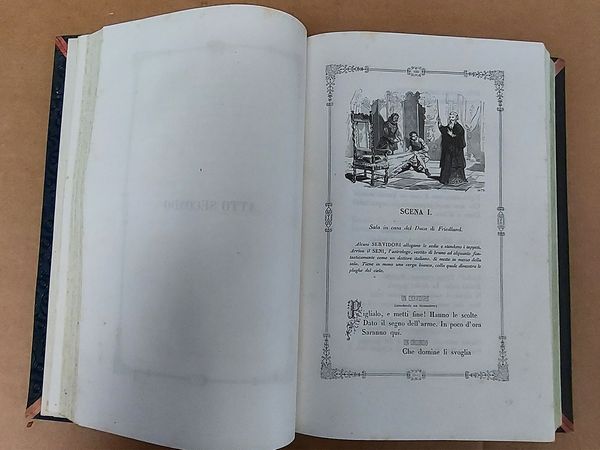 Friedrich Schiller : Maria Stuarda/Guglielmo Tell/I Masnadieri/Don Carlo/Wallenstein  - Asta Libri Antichi e d'Arte - Associazione Nazionale - Case d'Asta italiane