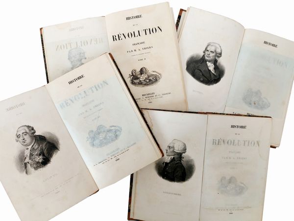 Adolphe Thiers : Histoire de la rvolution franaise  - Asta Libri Antichi e d'Arte - Associazione Nazionale - Case d'Asta italiane