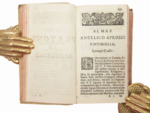 Lorenzo Crasso : Epistole heroiche poesie di Lorenzo Crasso napoletano  - Asta Libri Antichi e d'Arte - Associazione Nazionale - Case d'Asta italiane