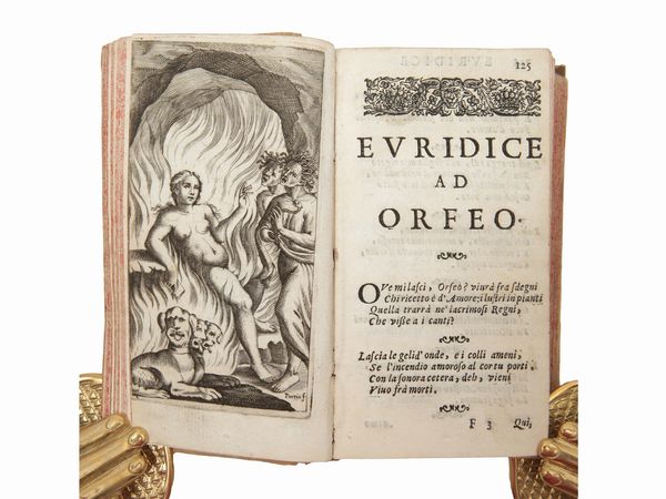 Lorenzo Crasso : Epistole heroiche poesie di Lorenzo Crasso napoletano  - Asta Libri Antichi e d'Arte - Associazione Nazionale - Case d'Asta italiane
