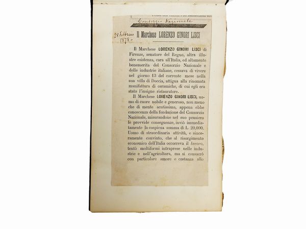 Firenze: storia, famiglie  - Asta Libri Antichi e d'Arte - Associazione Nazionale - Case d'Asta italiane