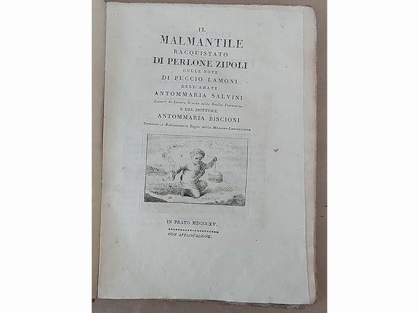 Lorenzo Lippi : Il Malmantile racquistato di Perlone Zipoli  - Asta Libri Antichi e d'Arte - Associazione Nazionale - Case d'Asta italiane