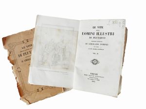 PLUTARCHUS - Le vite degli uomini illustri