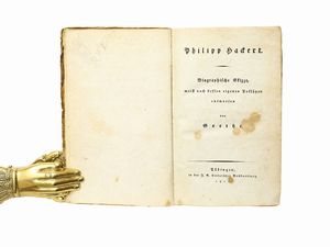 Johann Wolfgang Goethe - Biographische Skizze, meist nach dessen eigenen Aufstzen entworfe von Goethe