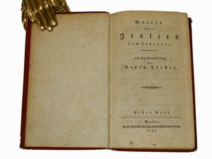 Charles Marguerite Jean Baptiste Mercier Dupaty - Briefe uber Italien vom Jahr 1785 Aus dem Franzsischen von Georg Forster