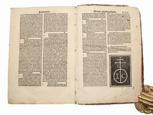 Bernardino Busti : Rosarium sermonum predicabilium...  - Asta Libri Antichi e d'Arte - Associazione Nazionale - Case d'Asta italiane