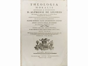 Alfonso Maria de Liguori - Theologia moralis illustrissimi ac reverendissimi d. Alphonsi De Ligorio...