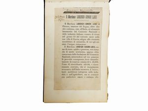 Firenze: storia, famiglie  - Asta Libri Antichi e d'Arte - Associazione Nazionale - Case d'Asta italiane