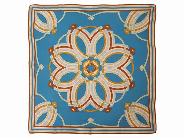 Emilio Pucci foulard in seta  - Asta Fashion Vintage - Associazione Nazionale - Case d'Asta italiane