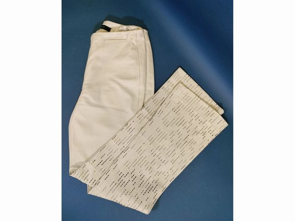Gucci pantalone in pelle  - Asta Fashion Vintage - Associazione Nazionale - Case d'Asta italiane