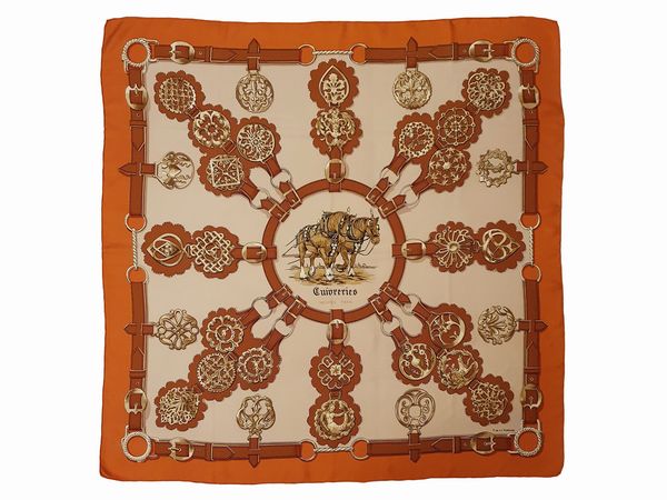 Herm�s Cuivereries Francoise De La Perriere  - Asta Fashion Vintage - Associazione Nazionale - Case d'Asta italiane