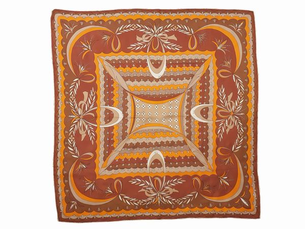 Emilio Pucci foulard in seta  - Asta Fashion Vintage - Associazione Nazionale - Case d'Asta italiane