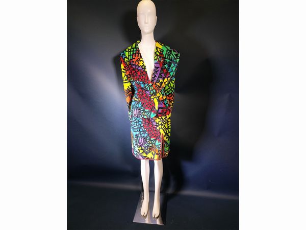 Enrico Coveri completo multicolore  - Asta Fashion Vintage - Associazione Nazionale - Case d'Asta italiane