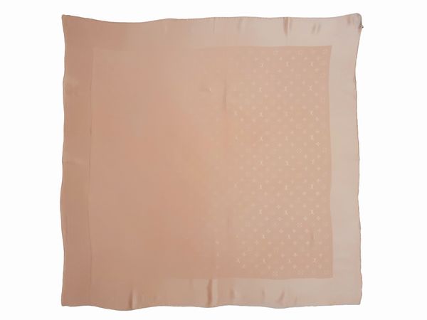 Louis Vuitton foulard in seta mongram  - Asta Fashion Vintage - Associazione Nazionale - Case d'Asta italiane