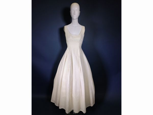 Luisa Beccaria abito da sposa  - Asta Fashion Vintage - Associazione Nazionale - Case d'Asta italiane