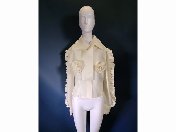 Christian Lacroix camicia  - Asta Fashion Vintage - Associazione Nazionale - Case d'Asta italiane
