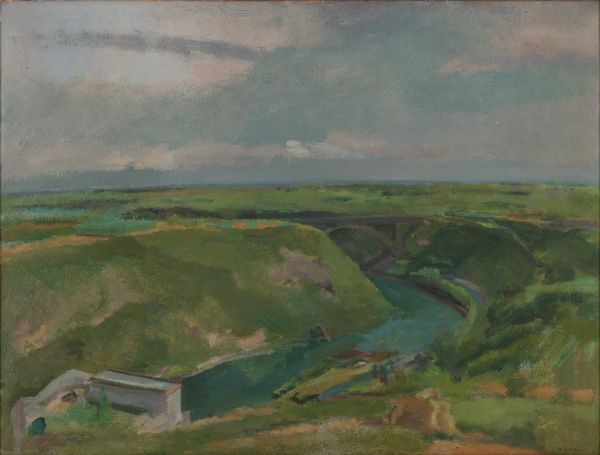 ADONE COMBONI : Paesaggio  - Asta Arte Moderna e Contemporanea - Associazione Nazionale - Case d'Asta italiane