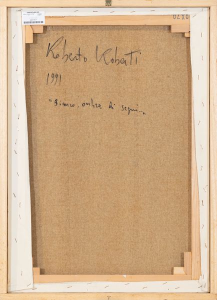 ROBERTO ROBERTI : Bianco ombra di segni  - Asta Arte Moderna e Contemporanea - Associazione Nazionale - Case d'Asta italiane