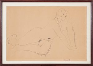 Augusto Cernigoi : Figure  - Asta Arte Moderna e Contemporanea - Associazione Nazionale - Case d'Asta italiane