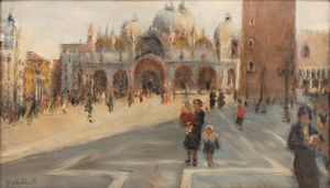 Giuseppe Maldarelli : Venezia  - Asta Arte Moderna e Contemporanea - Associazione Nazionale - Case d'Asta italiane