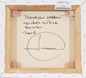 LEONIDA DE FILIPPI : Paesaggio urbano  - Asta Arte Moderna e Contemporanea - Associazione Nazionale - Case d'Asta italiane