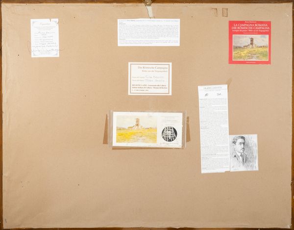 Filippo Anivitti : Roma, Torre Salaria  - Asta Arte Figurativa tra XIX e XX Secolo - Associazione Nazionale - Case d'Asta italiane