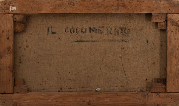 Achille Sdruscia : Il cocomeraro  - Asta Arte Figurativa tra XIX e XX Secolo - Associazione Nazionale - Case d'Asta italiane