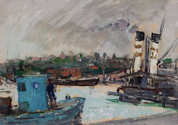 Carlo Verdecchia : Porticciuolo  - Asta Arte Figurativa tra XIX e XX Secolo - Associazione Nazionale - Case d'Asta italiane