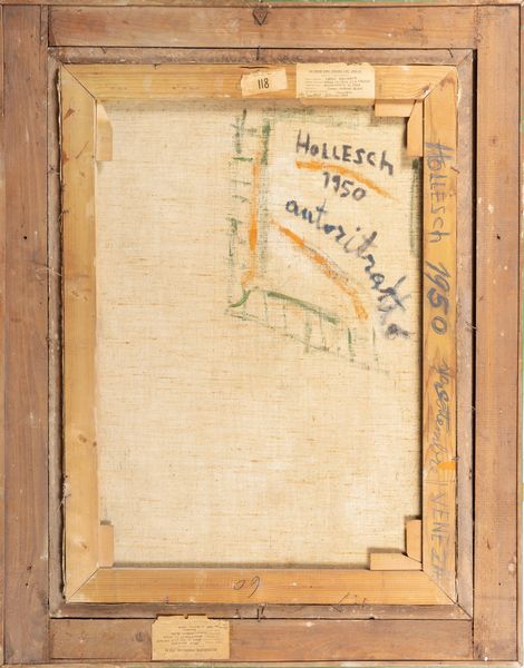 CARLO HOLLESCH : Autoritratto  - Asta Arte Figurativa tra XIX e XX Secolo - Associazione Nazionale - Case d'Asta italiane
