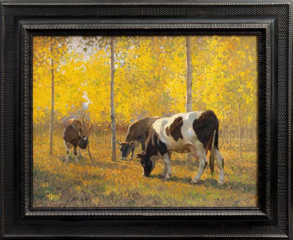 Alberto Zardo : Pascolo d'autunno  - Asta Arte Figurativa tra XIX e XX Secolo - Associazione Nazionale - Case d'Asta italiane