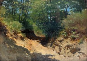 FILIBERTO PETITI - Sentiero fra gli alberi