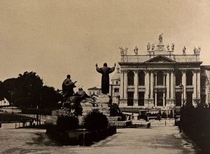Giuseppe Tonnini : Bozzetto per il monumento di San Francesco in Piazza San Giovanni  - Asta Arte Figurativa tra XIX e XX Secolo - Associazione Nazionale - Case d'Asta italiane