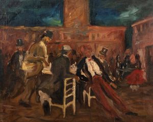 Achille Sdruscia - Al caff in piazza