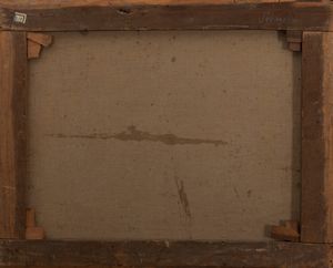 Achille Sdruscia : Al caff in piazza  - Asta Arte Figurativa tra XIX e XX Secolo - Associazione Nazionale - Case d'Asta italiane