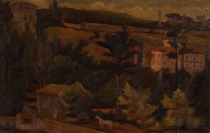 Achille Sdruscia - Villa romana