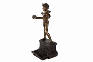 Vincenzo Gemito : Acquaiolo  - Asta Arte Figurativa tra XIX e XX Secolo - Associazione Nazionale - Case d'Asta italiane