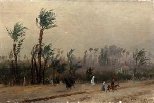 Giuseppe Haimann - Vento fra le palme