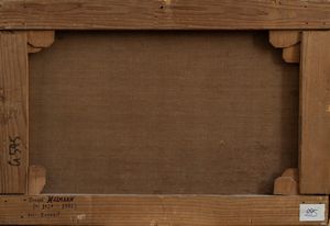 Giuseppe Haimann : Vento fra le palme  - Asta Arte Figurativa tra XIX e XX Secolo - Associazione Nazionale - Case d'Asta italiane