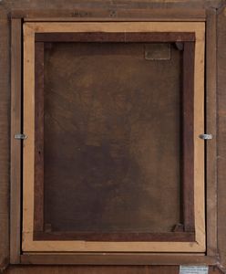 Scuola europea seconda metà del XIX secolo : Il re della montagna  - Asta Arte Figurativa tra XIX e XX Secolo - Associazione Nazionale - Case d'Asta italiane