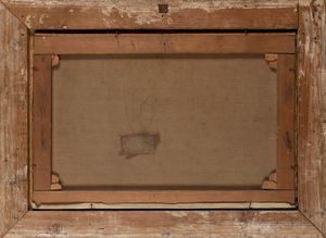 Scuola italiana fine del XIX secolo : Copia da Il voto di Michetti  - Asta Arte Figurativa tra XIX e XX Secolo - Associazione Nazionale - Case d'Asta italiane