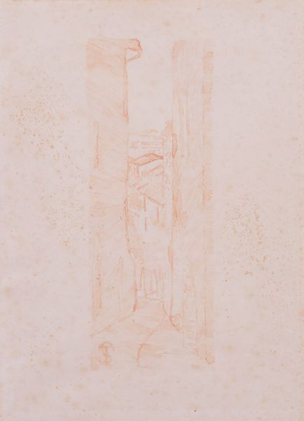 Ignoto del XIX secolo : Strada di paese  - Asta PARADE II - DIPINTI E SCULTURE DEL XIX E XX SECOLO - Associazione Nazionale - Case d'Asta italiane