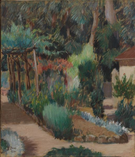 Franco Dani : Giardino  - Asta PARADE II - DIPINTI E SCULTURE DEL XIX E XX SECOLO - Associazione Nazionale - Case d'Asta italiane