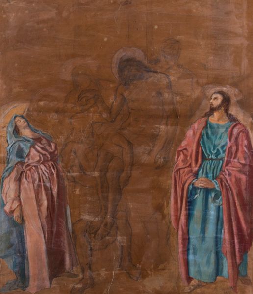 Giuseppe Fraschetti : Deposizione  - Asta PARADE II - DIPINTI E SCULTURE DEL XIX E XX SECOLO - Associazione Nazionale - Case d'Asta italiane