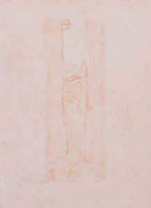 Ignoto del XIX secolo - Strada di paese