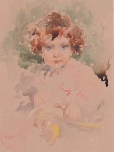 Vincenzo Irolli - Ritratto di fanciulla