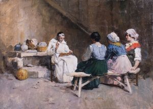 Ignoto inizio XX secolo - La lezione